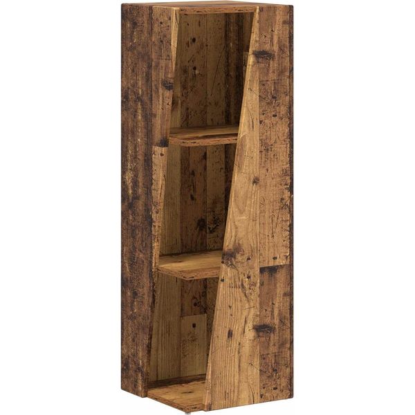 Syfax™ Mensola Laterale Legno Vecchio 33 X 32 X 100,5 Cm-image