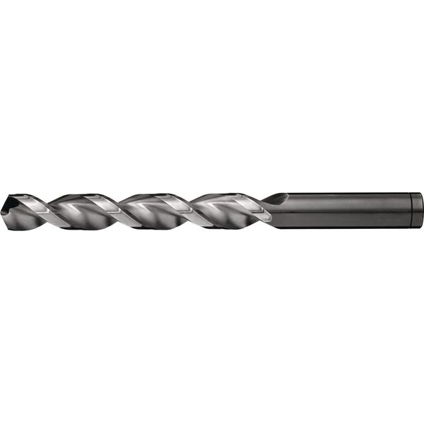 Punta Elicoidale Din 338 Tipo Tfl Ø Nominale 11,5 Mm Hss-Co5 Profilo Rettificato Smussato Nitrurato Gambo Cilindrico 11,5 Mm-image