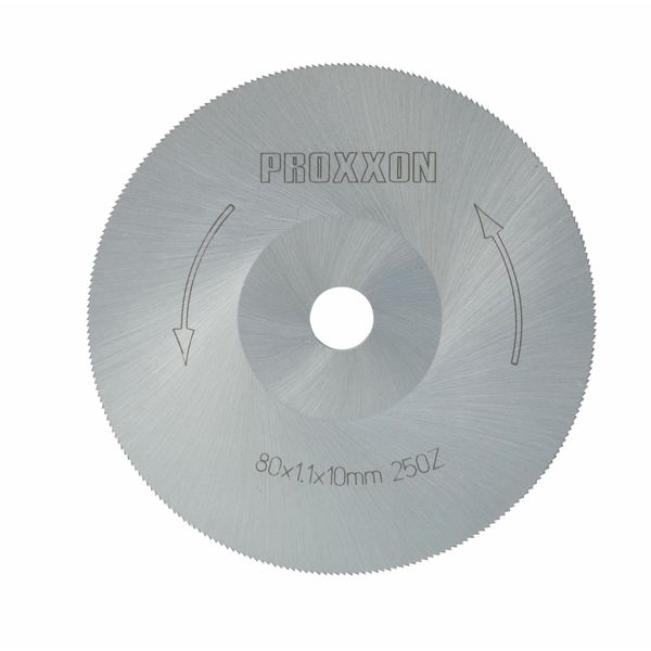 Lama Circolare Proxxon (Lama Per Sega), 80 Mm, 250 Denti Per Tagli Speciali-image