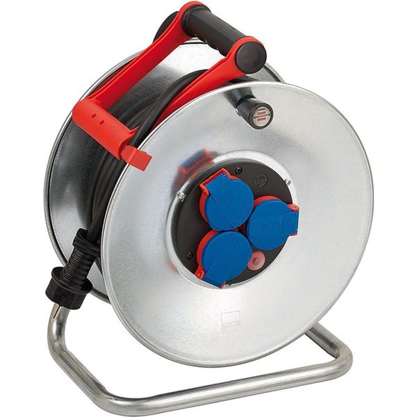 Avvolgicavo Garant S 25M H07RN-F 3X2,5 Mm² 3 Connettori Di Protezione-image