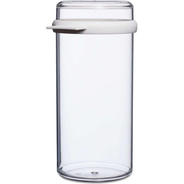 Mepal 106714030600 Mepal Vorratsdose Stora 24,0 Cm Hoch Weiß, Transparent 1,9 L, 1 St.-image