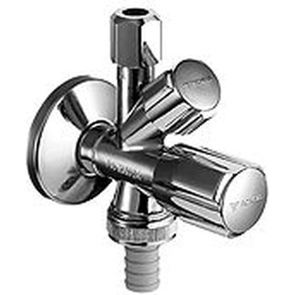 Valvola Angolare Combinata Schell Da 1/2" Con Valvola Di Non Ritorno"-image