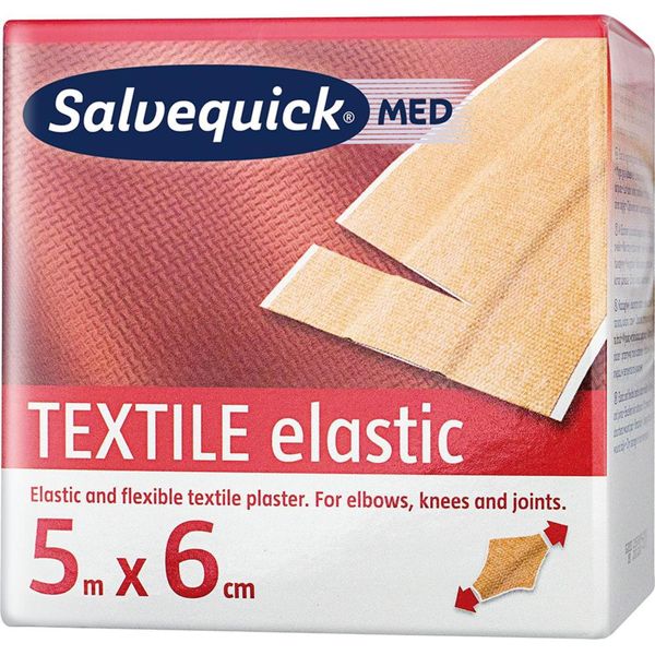 Cederroth Salvequick Gesso Tessile Elasticizzato 60 Mm X 5 M 1 Rotolo-image