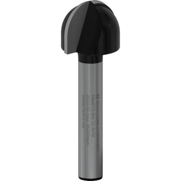 Fresa A Sgorbia Bosch, 6 Mm, R1 8 Mm, P 15,9 Mm, L 12,3 Mm, G 45 Mm 2608628452-image