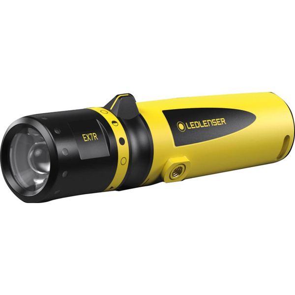 Torcia Led Lenser 220Lm 140M Batteria Ricaricabile IP68 Fokus Sleevebox Sw-Ge Led Lenser EX7R-image