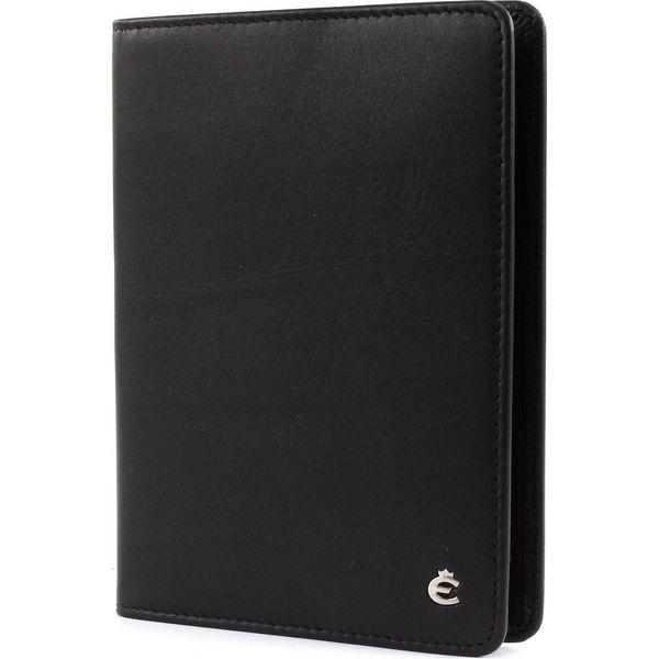Esquire Pelle Caso Di Identificazione Harry Rfid Passport Case Black Nero-image