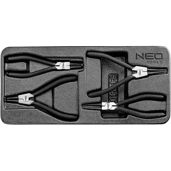 Neo Tools Pinze Per Anelli Seger, Set Di 4 Pezzi.-image