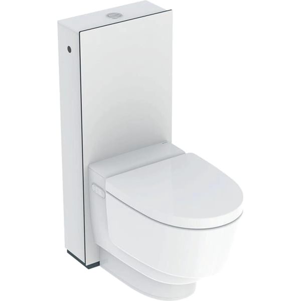 Geberit Aquaclean Mera Classic, Wc A Pavimento Bianco, Sistema Completo-image