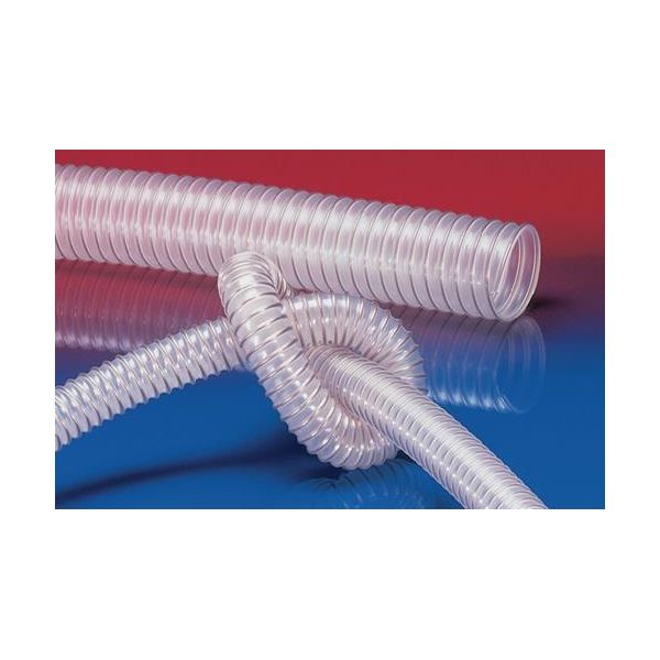 Airduc® Pur 351 Tubo Di Aspirazione E Mandata Per Alimenti Ø Interno 89-90 Mm Ø Esterno 99,00 Mm Lunghezza 10 M Spessore Parete 4,5 Mm-image