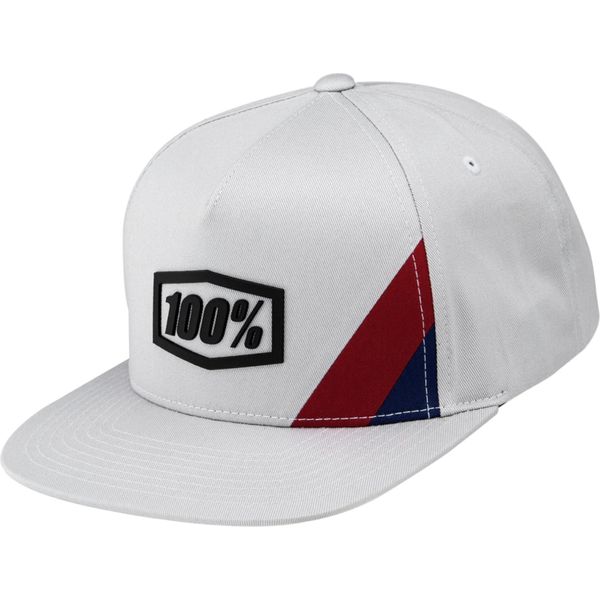 100Percent Cornerstone Cap Uomo Bianco Taglia Unica-image