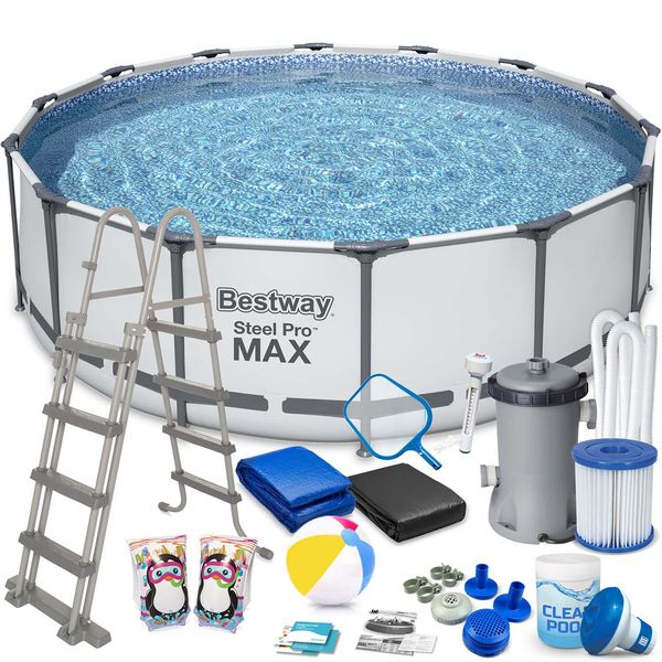 Telaio Per Piscina Da Giardino 457 X 122 Cm 18In1 Bestway 56438-image