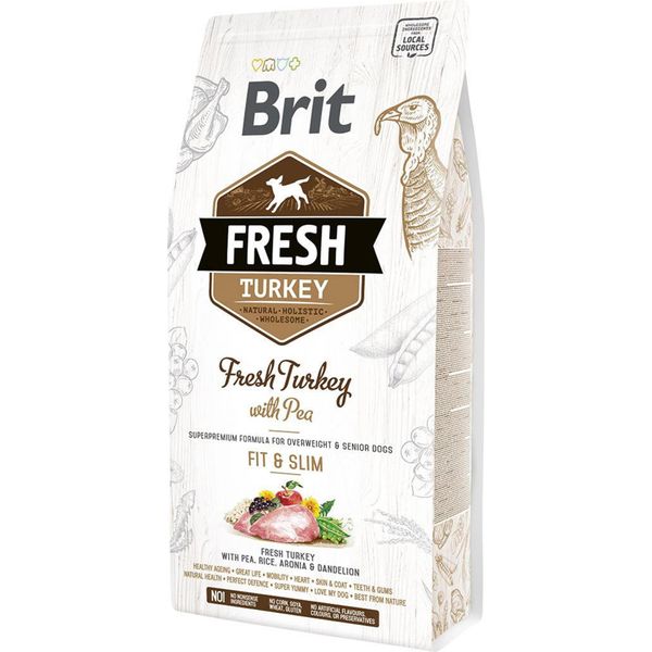 Brit 8595602530809 Dogs Dry Food 2.5 Kg Adult Turkey-image