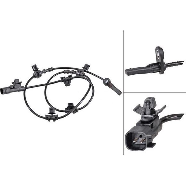 A.B.S. Sensore Abs Velocità Ruota Posteriore Per Opel Insignia Caravan 32120-image