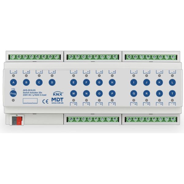 Mdt Knx Schaltaktor C-Last 24Fach Reg-image