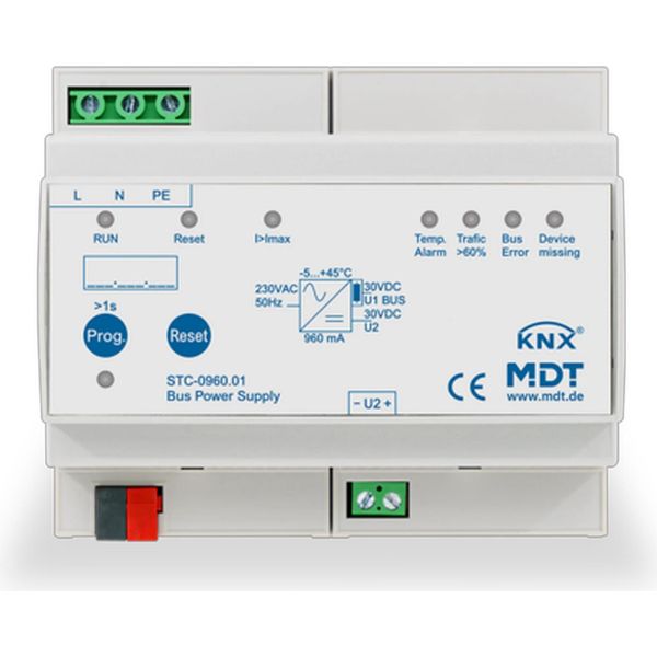 Alimentatore Mdt Knx Con Funzione Diagnostica 640 Ma Reg-image
