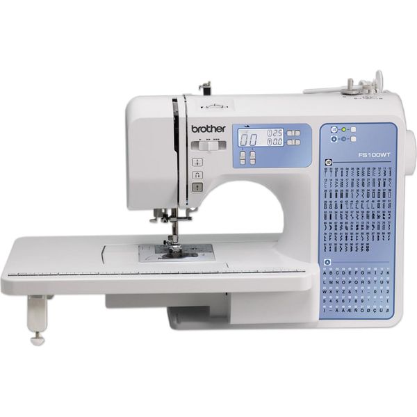 Macchina Da Cucire Elettronica, 100 Punti, Display Lcd, Braccio Libero-image