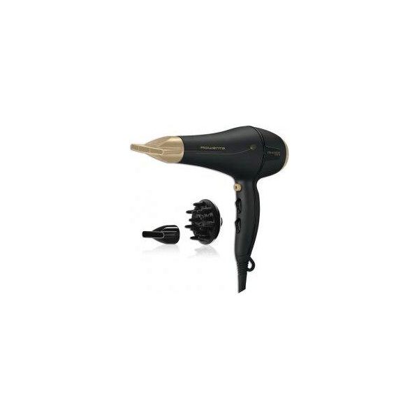 Rowenta Signature Pro CV7846F0, Ac, Nero, Oro, Monocolore, Occhiello Per Appendere, 1,8 M, Bottoni-image