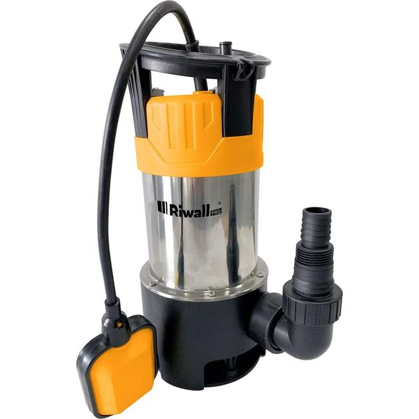 Riwall Pro Rep 1100 Inox - Pompa Sommergibile Universale Per Fanghi 1100 W-image