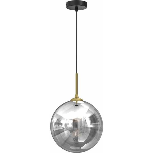 Lampadario A Sospensione Milagro Reflex MLP8414 Nero-image