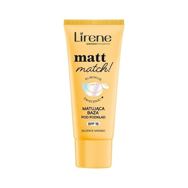 Makeup Base Lirene Matt Match! Con Spf 15 - Fondotinta Opacizzante Per Un Incarnato Impeccabile, 30 Ml-image