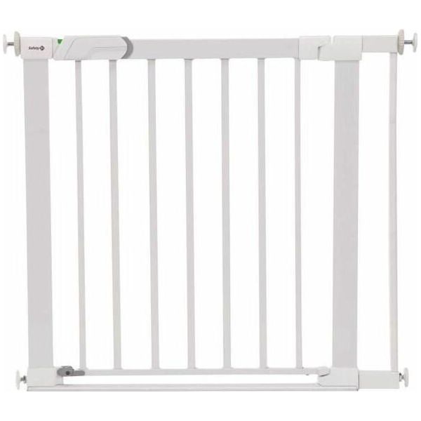 Safety 1St Cancelletto Di Sicurezza Per Bambini Flat Step Acciaio Bianco-image