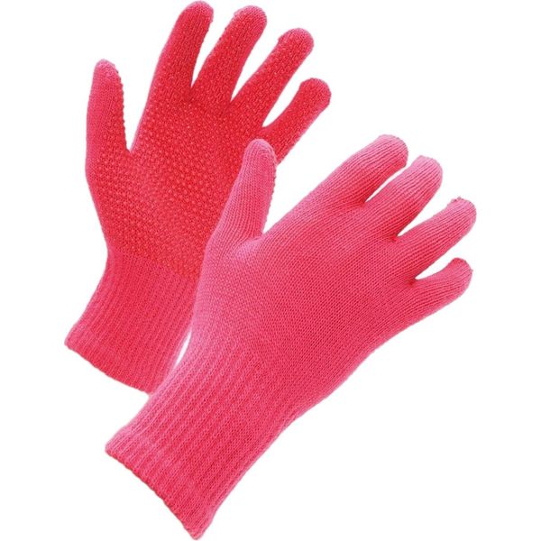Shires - Guanti Da Equitazione Per Bambini "Suregrip"" ER717 (Taglia Unica) (Rosa)"-image
