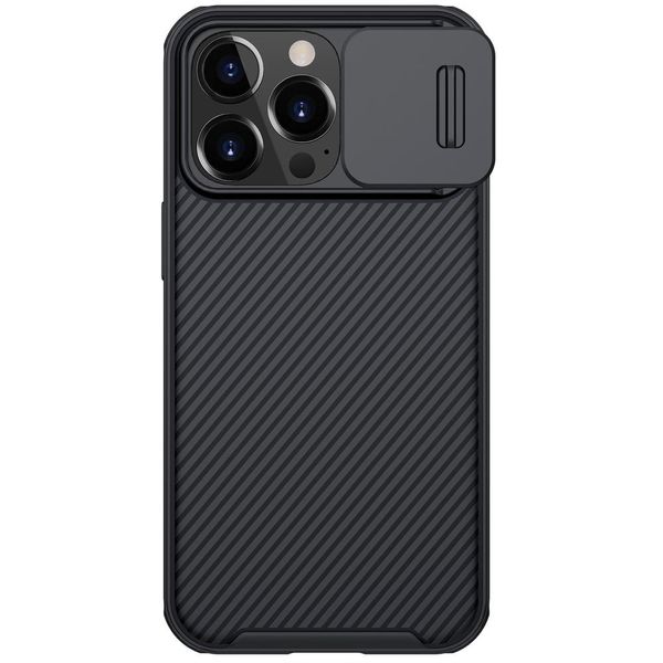 Nillkin, Custodia Camshield Pro Per Iphone 13 Pro Con Protezione Scorrevole Della Fotocamera, Nero-image