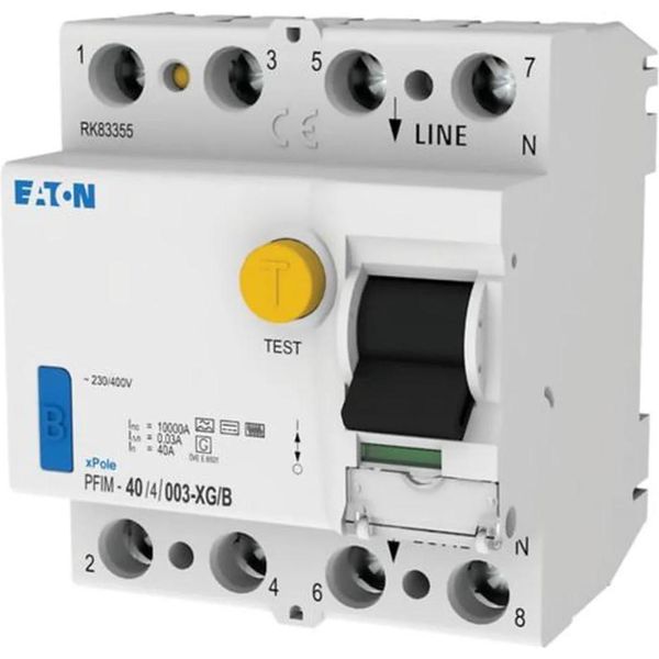 Eaton Rcd Tipo Xg/B 40A/4Poli/30Ma (40A Vs) Eaton PFIM-40/4/003-XG/B-image