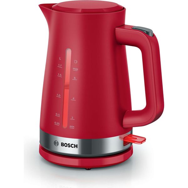 Bosch TWK4M224 Bollitore Elettrico Da 1,7 Litri Rosso 2400 Watt-image