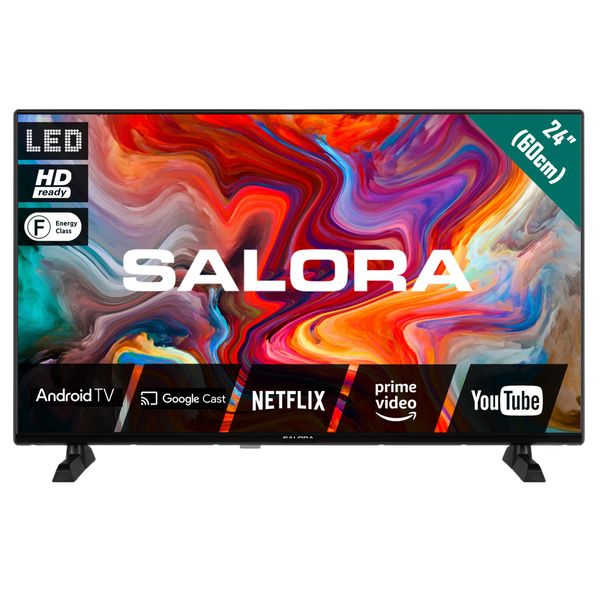Salora SMART24TV - 24 Pollici - Smart Tv - Hd Ready - Televisione - Nero - Led-image