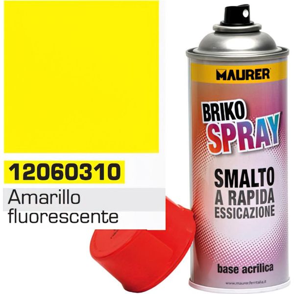 Vernice Spray Giallo Fluorescente 400 Ml.-image