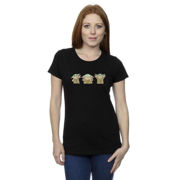 Star Wars - Maglietta "The Mandalorian"" Da Donna BI43455 (Xl) (Nero)"-image