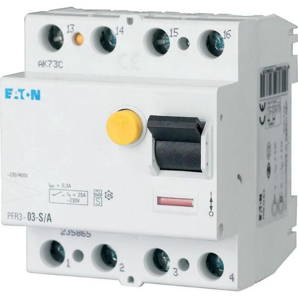 Eaton Rcd Tipo A/S 10Ka 63A/4Poli/100Ma Eaton PFIM-63/4/01-S/A-MW-image