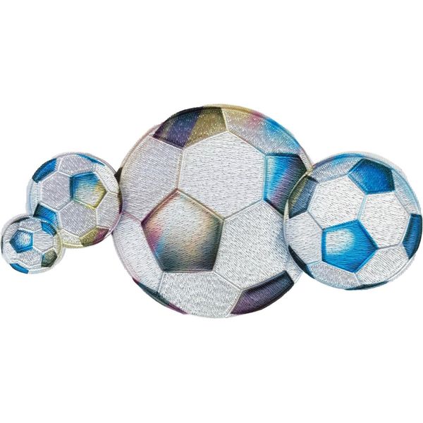 Roth 658106 Roth Immagine Da Stirare Per Zaino Scuola In Tessuto Fai Da Te, Calcio-image