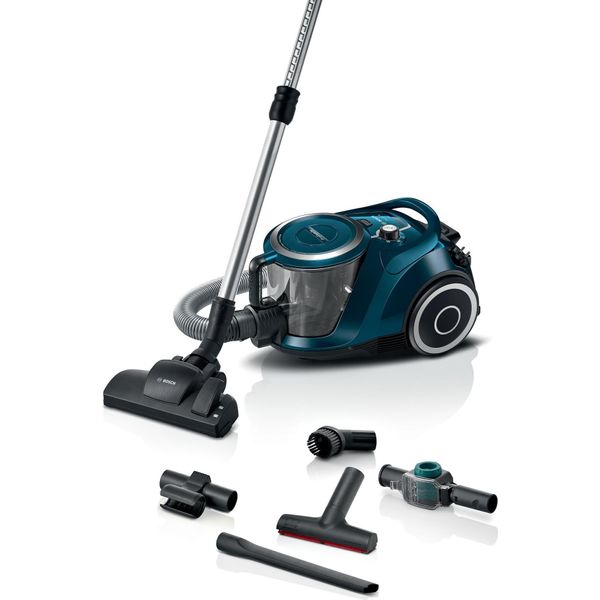 Bosch BGC41XFMLY, 750 W, Aspirapolvere A Cilindro, A Secco, Senza Sacco, 2,4 L, Filtro Igienico-image