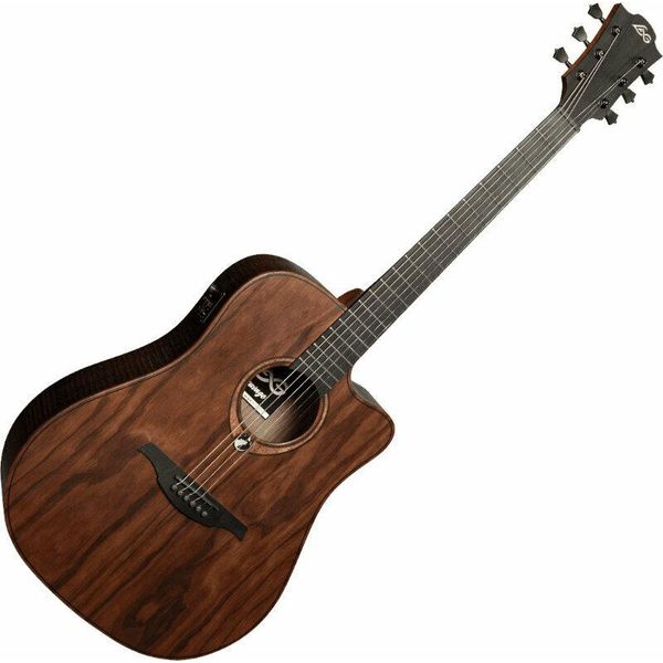 Chitarra Elettroacustica Lag Sauvage Dce Naturale Dreadnought-image