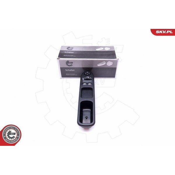 Esen Skv 37SKV104 Interruttore Del Regolatore Del Finestrino Per Peugeot 207 (Wa, Wc) Interruttore Del Regolatore Del Finestrino-image
