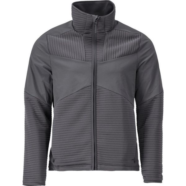 Pullover In Pile Con Zip E Fodera Grigio Antracite, Taglia L Mascot 22105-681-89-image