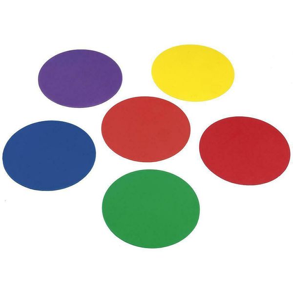 Precision - Dischi Di Marcatura, Gomma Confezione Da 6 RD493 (Taglia Unica) (Colorati)-image