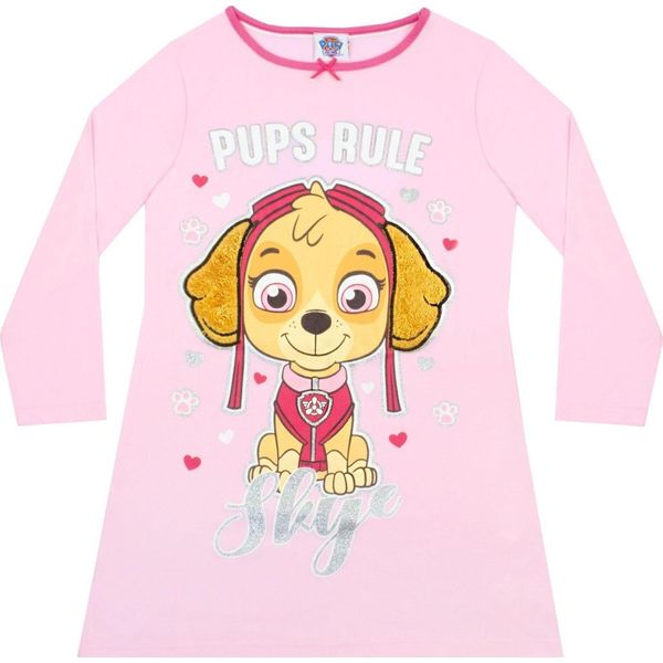Paw Patrol - Camicia Da Notte Per Bambine NS5677 (98) (Rosa)-image