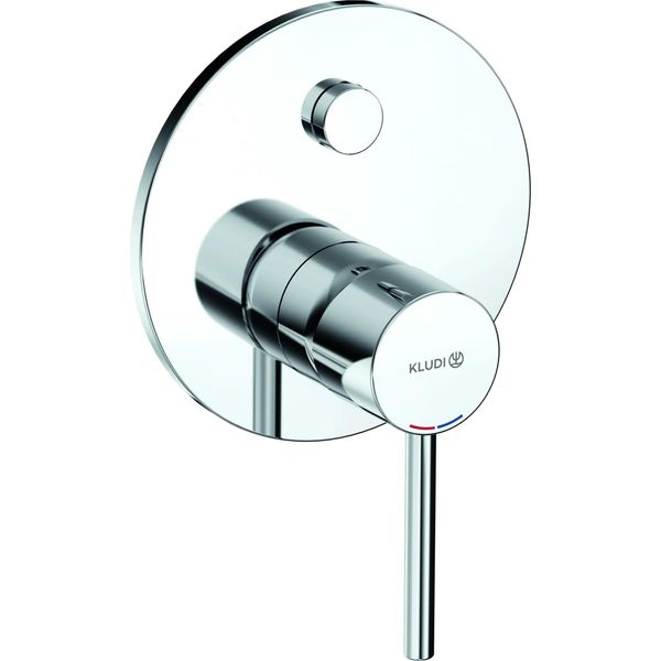 Kludi Bozz Rubinetto Da Incasso/Spazzolino Push Set Con Unità Funzionale Per 88022 Cromo-image