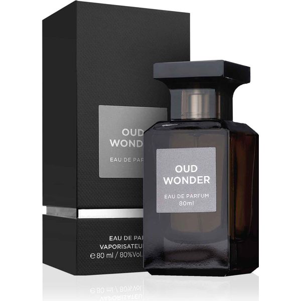 Fragrance World Oud Wonder Eau De Parfum Per Uomo 80 Ml-image