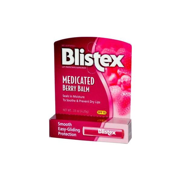 Blistex | Balsamo Labbra, Idratante, Protezione Dal Freddo, Protettivo, Ideale Per L'inverno, SPF15 | Lampone - 4,25G-image
