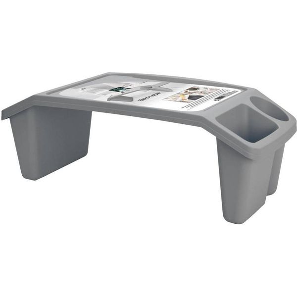 Comodino Koopman International, Polipropilene, 60X30X21 Cm, Grigio-image