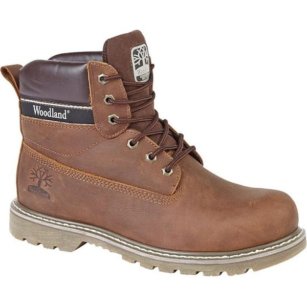 Woodland - Stivali Da Lavoro Da Uomo "Crazy Horse"", Pelle DF2126 (48 Eu) (Marrone)"-image