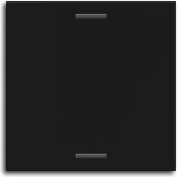 Bilanciere Mdt Per Pulsante Knx Light 55 1-Gang, Nero Opaco, Neutro-image