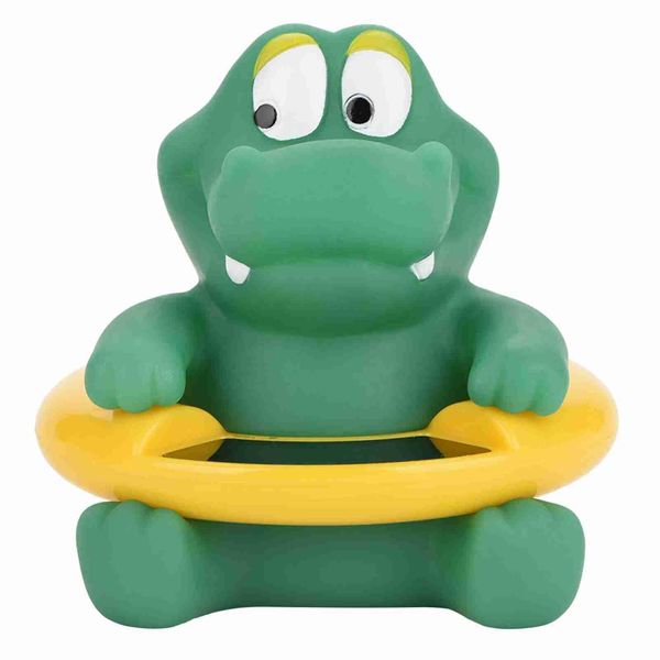 Termometro Da Bagno Per Bambini, Display Della Temperatura, Termometro Galleggiante Per Animali, Coccodrillo Verde-image