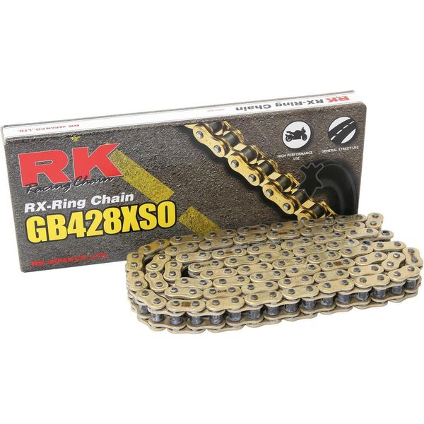 Catena Rk "GB428XSO"" 1/2 X 5/16, Catena Ad Anelli Xw, Tensione 146 Maglie, C"-image