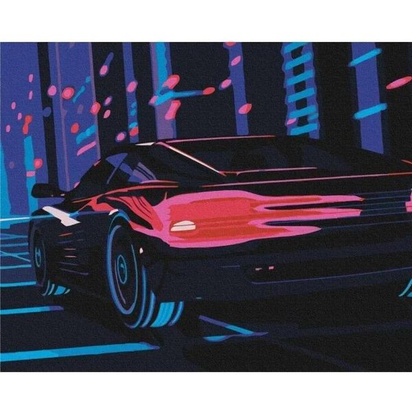 Pittura Per Numeri - Velocità 40X50Cm-image