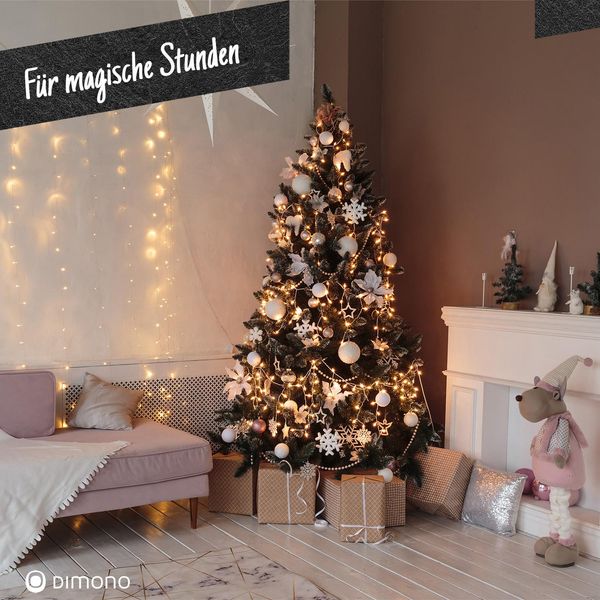 Albero Di Natale Artificiale Con Neve; Dimensioni: 150 Cm-image